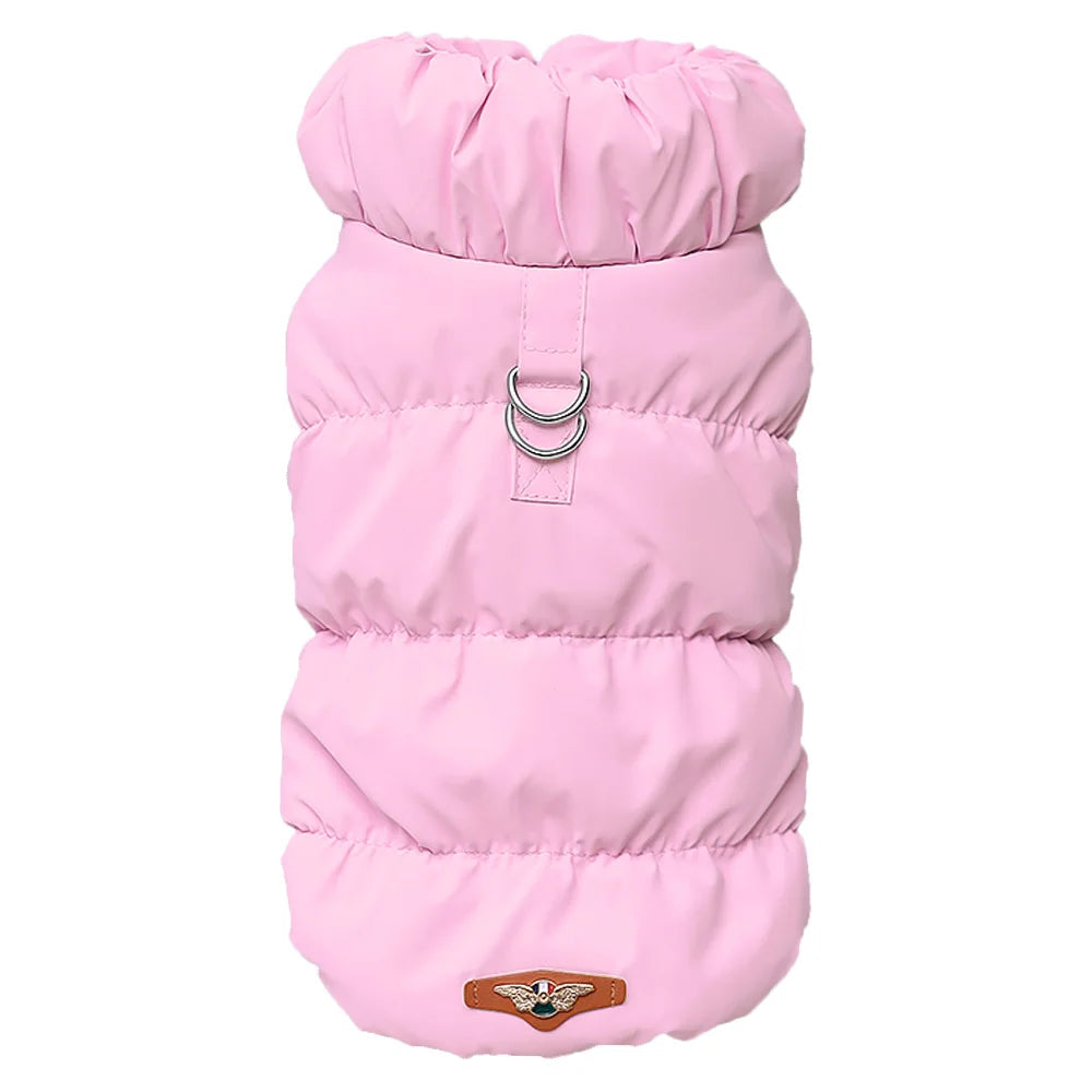 Winter Padded Dog Coat Warm Vest Small Dogs