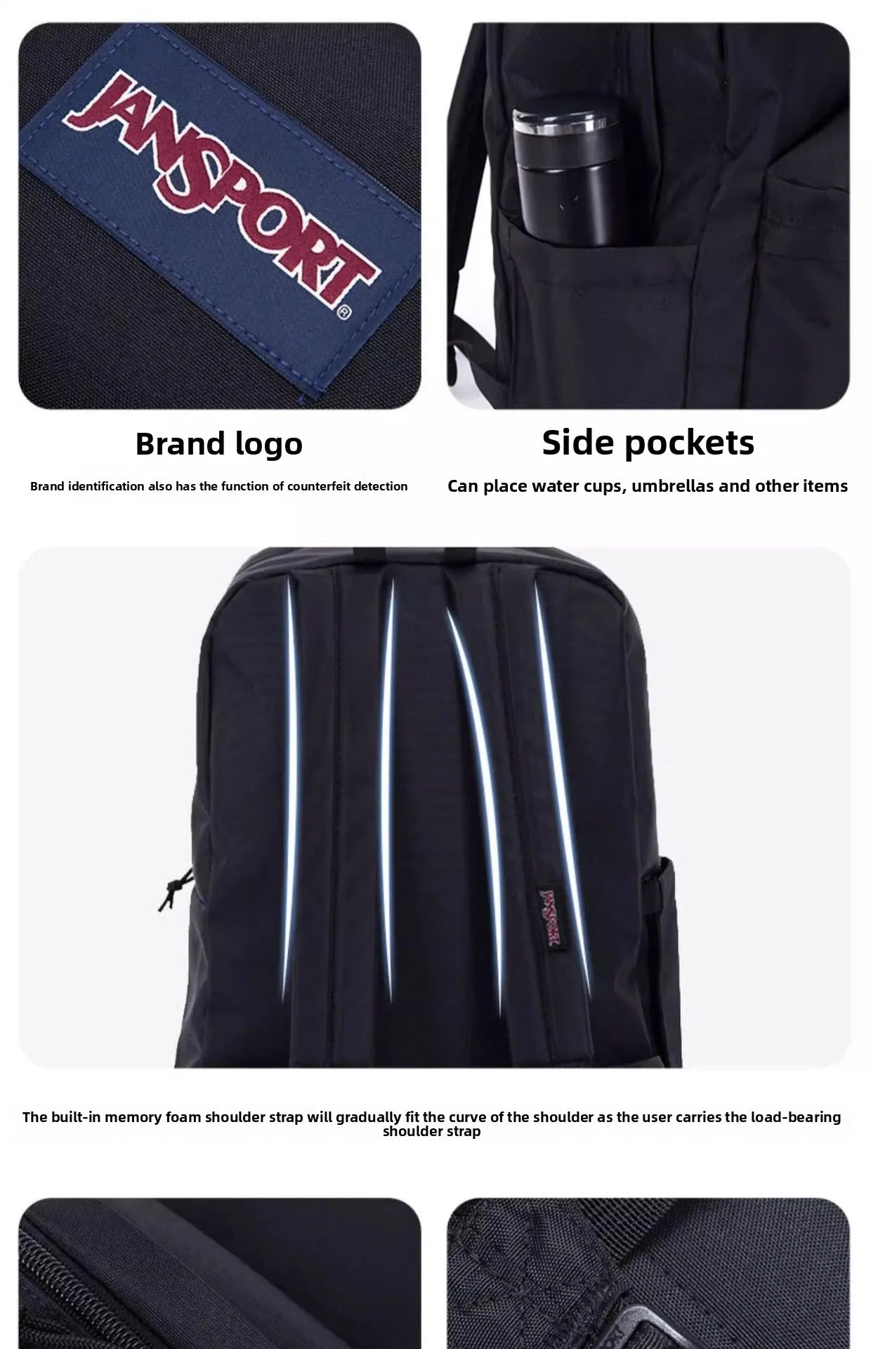 Large Capacity Laptop Backpack for College Students