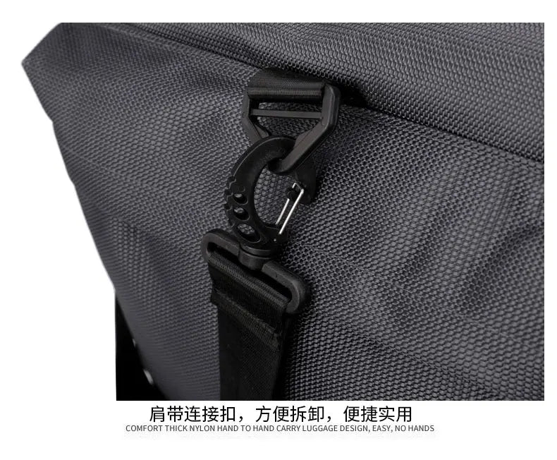 Travel Bag, Large Capacity Handbag, Portable Outdoor Carry-On Luggage, Wheeled Travel Bag, Convenient and Practical Unisex Travel Bag