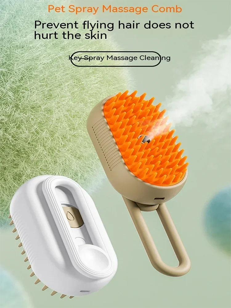 Cat Comb Pet Haired Comb Dog Haired Dog Bathing Massage Brush Cat Haired Brush Puppy Cleaning Pet Supplies