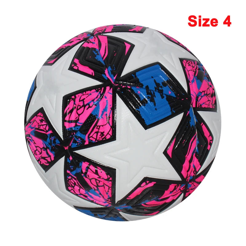Premium Soccer Ball Size 4 & 5 – PU Seamless Outdoor Football