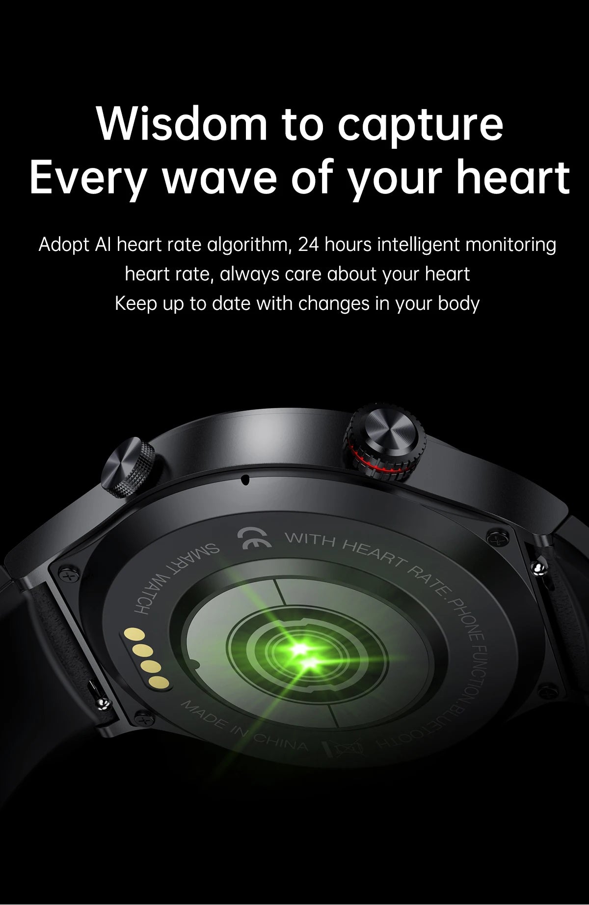 QW33 AMOLED Smart Watch with NFC & Call