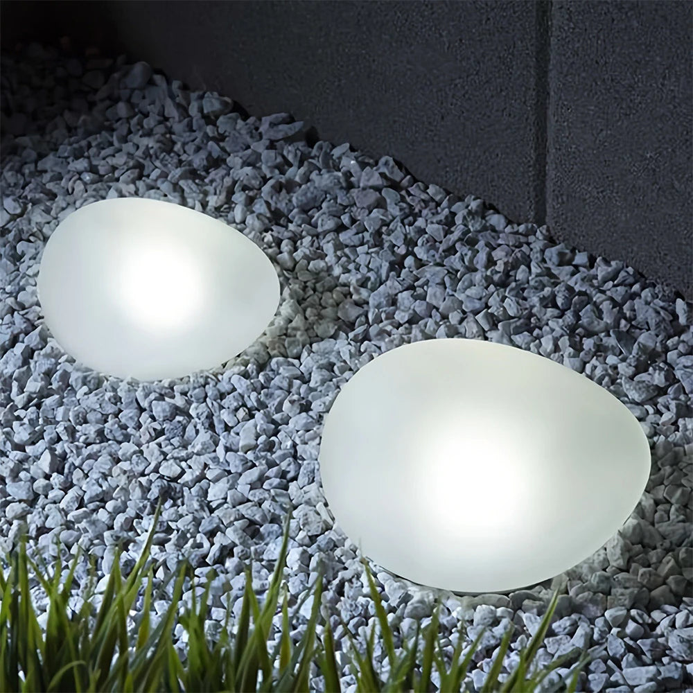Solar LED Garden Lawn Glowing Globe Light Waterproof Patio Lawn Landscape LED Ball Lights Ambient Outdoor Garden Lamp Lights