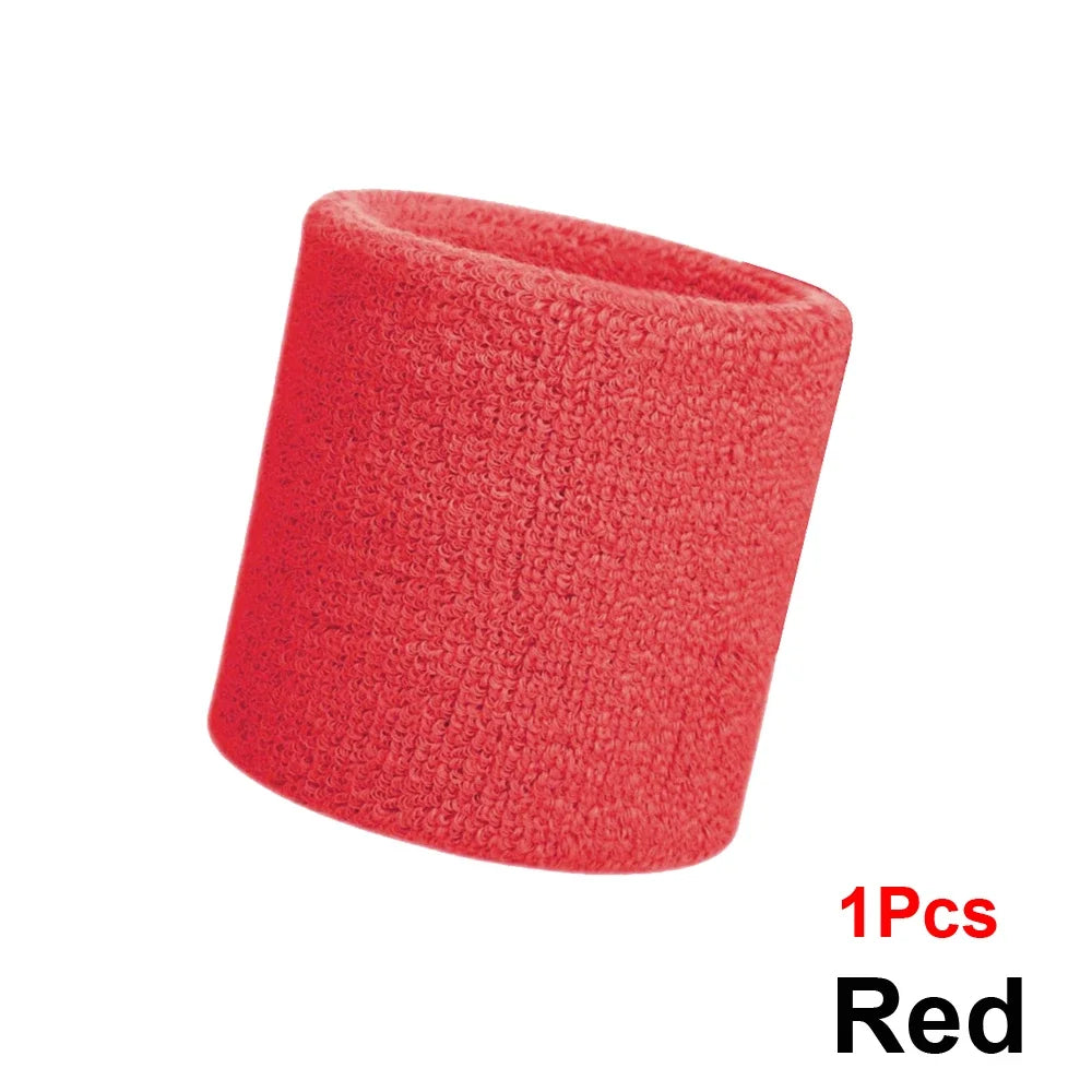 Unique Sports Multi Colors Pack Sports Wrist Sweat Wristbands for Basketball Leagues（Black/Yellow/White/Blue/Pink/Red/Gray)