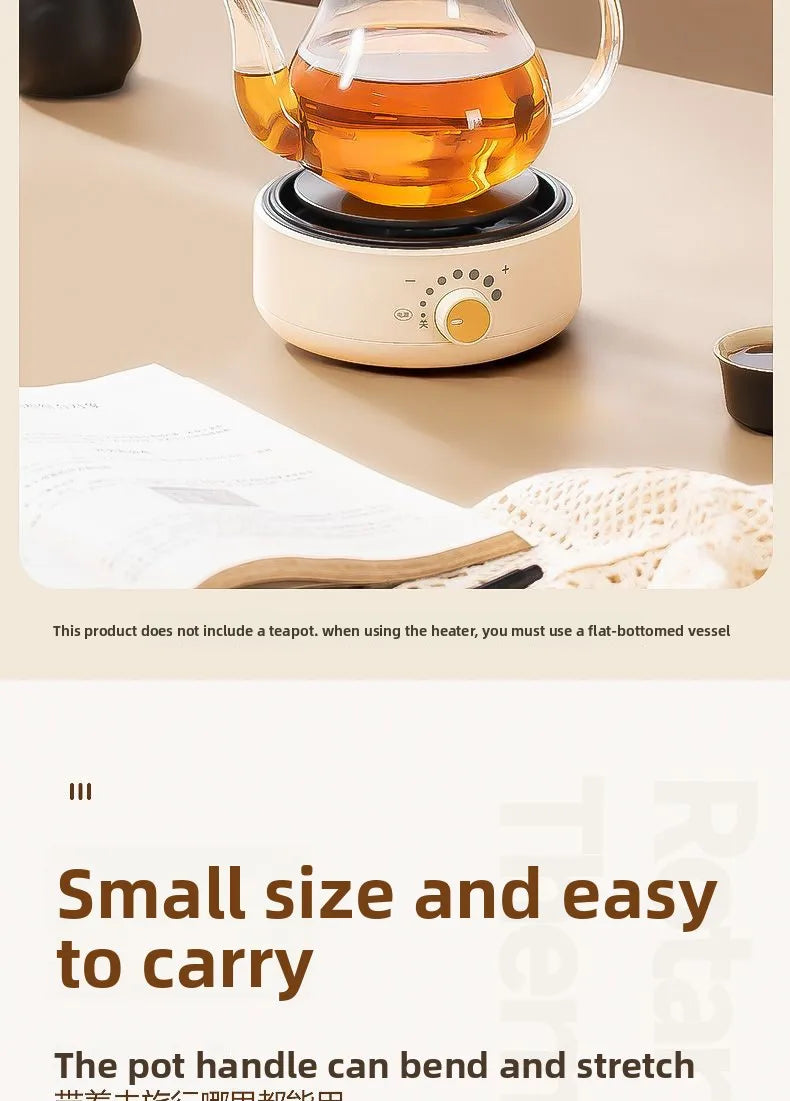 Electric Cooker 110V/220V Cooking Pot Foldable Hotpot 1.6L Portable Multi cookers Split Type Rice Cooker Frying Pan Home Travel