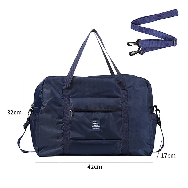 Travel Luggage Handbag Large Capacity Multifunctional Adjustable Lightweight Business Trips Short Distance Clothing Storage Bag