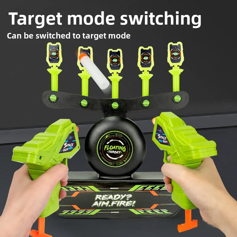 Suspended Tactical Electric Luminous Dart Board Target System for Children Airsoft Shooting Game Outdoor Sports Educational Toy