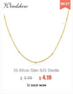 35-80cm Real 925 Sterling Silver W/ Gold Colour Beads Curb Chain Choker Necklaces For Women Girls Jewelry Kolye Collares Ketting