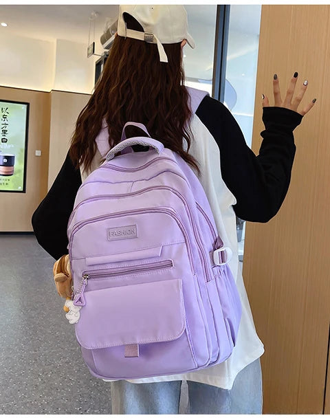 Large Waterproof School Backpack for Teens