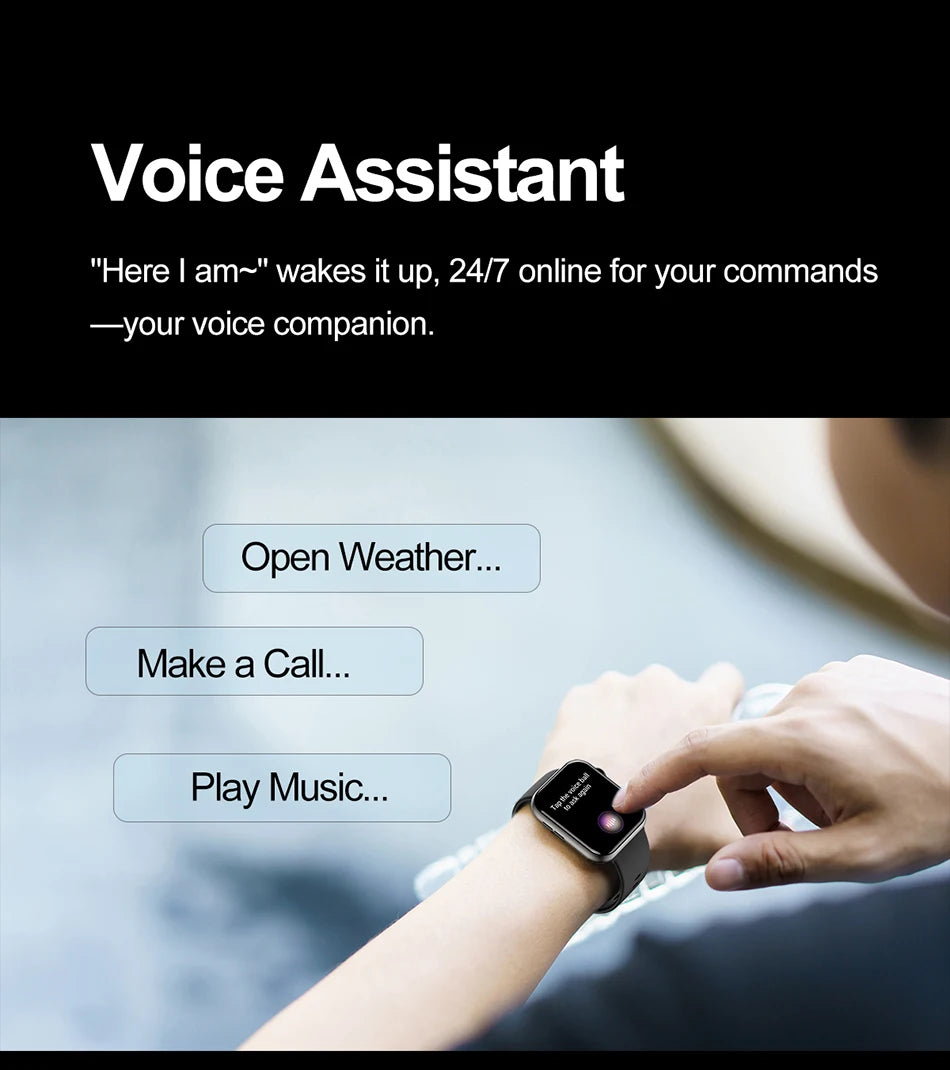 Bluetooth Call Smartwatch with Heart Rate