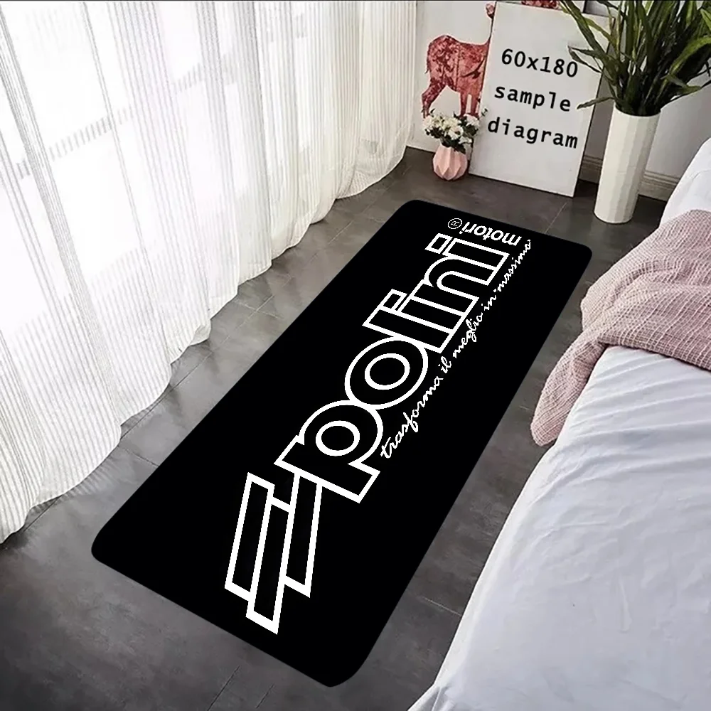 P-Polini Scooter Racer Floor Mat – Non-Slip Flannel Rug