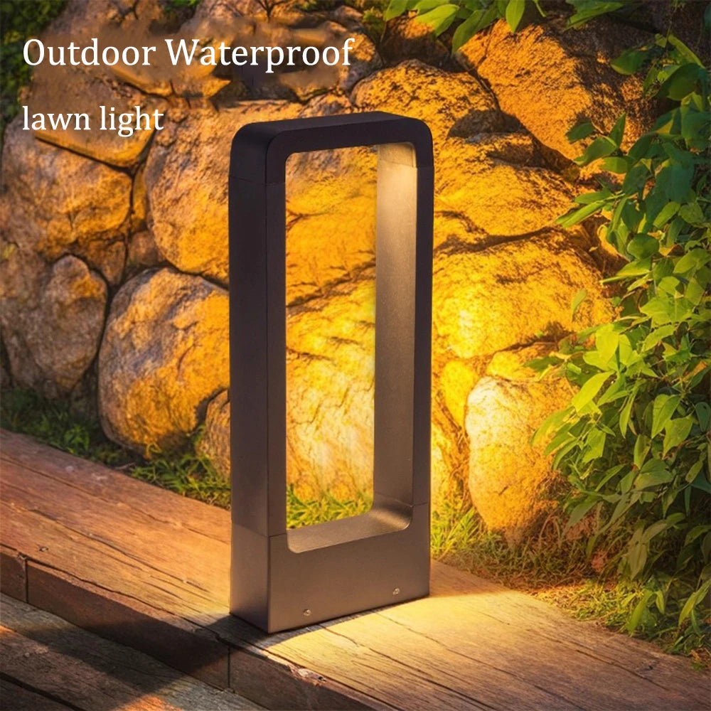 Outdoor Waterproof Lawn Light Courtyard Aisle Lawn Light Aluminum LED Waterproof IP65 Light Fixture Garden Light