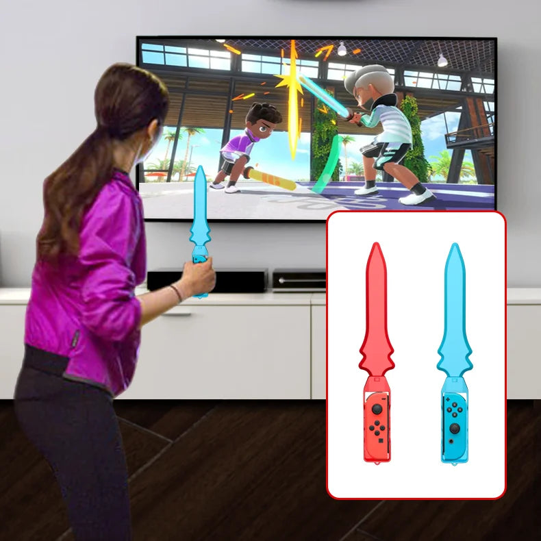 2024 Switch Sports Accessories Bundle -10 in 1 Family Accessories Kit for NS Sports Games Compatible with Switch/OLED