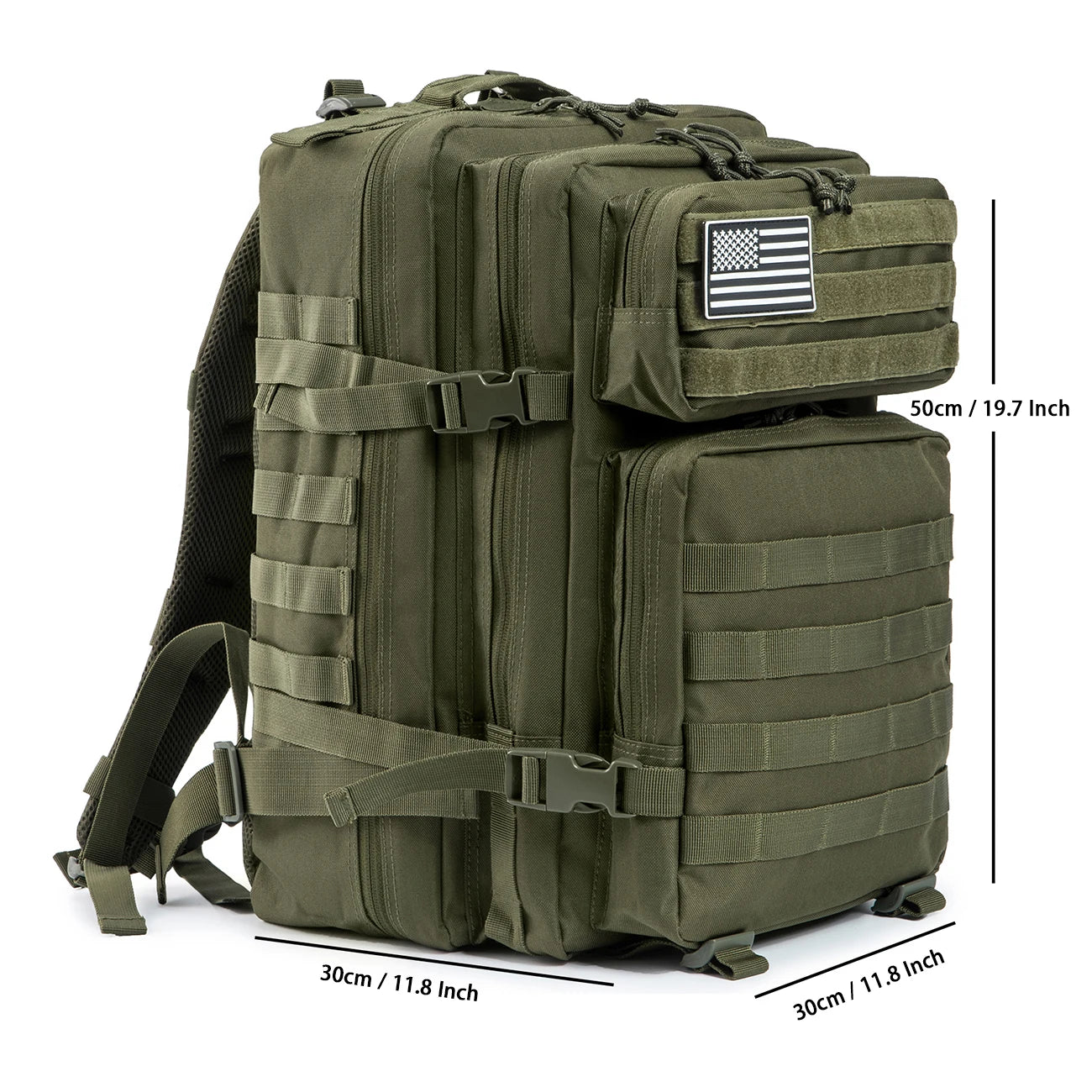 45L Tactical Backpack for Hiking & Outdoor Gear