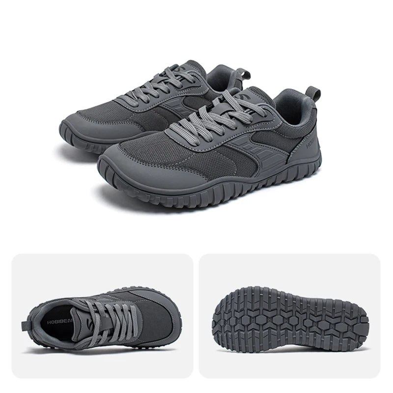 Hobibear Wide Toe Sneakers – Breathable Lightweight Running & Walking Shoes