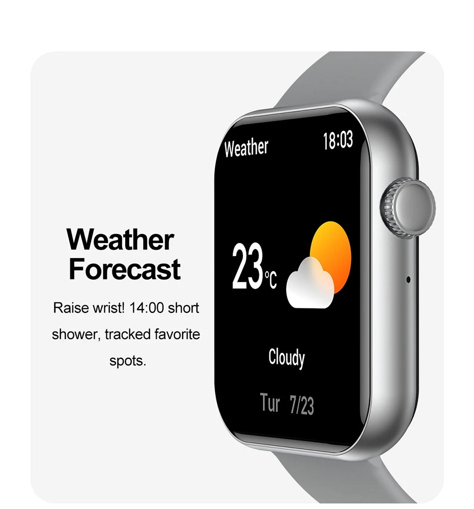 Bluetooth Call Smartwatch with Heart Rate