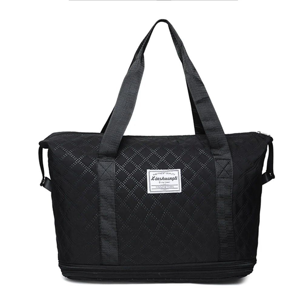 Travel Bag, Handheld Travel Bag, Large Capacity Expandable Fitness Bag, Outdoor Travel Luggage Bag, Storage Bag