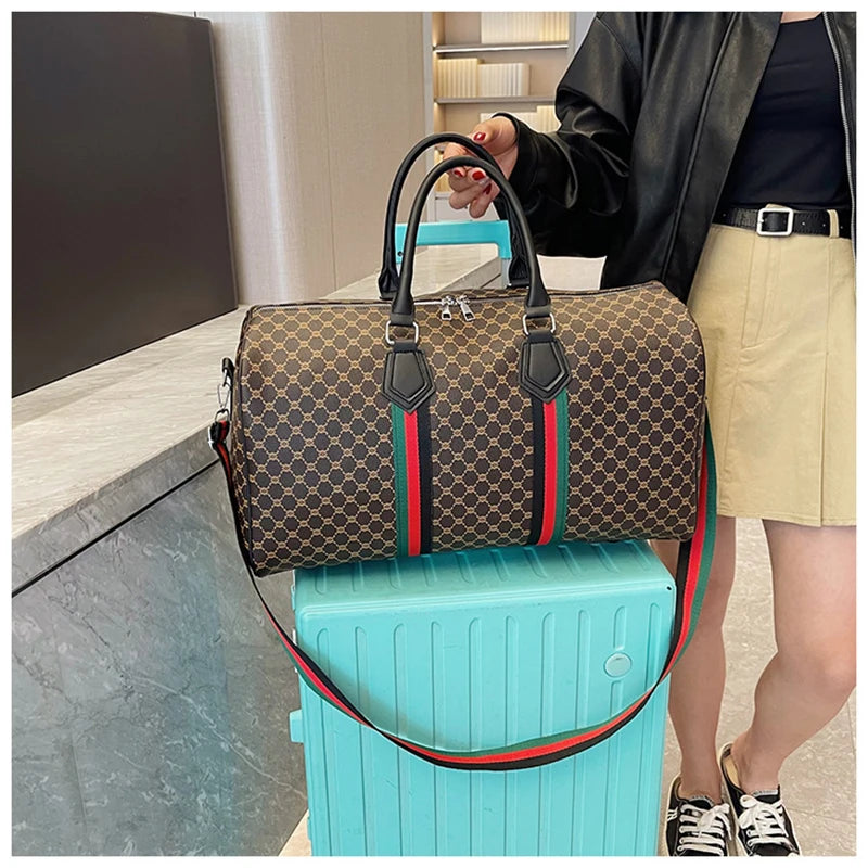 Women's Bag Travel Duffle Totes Gym Sports Fitness Luxury Business Large Capacity Casual Luggage Handbag Outdoor Weekend Bag