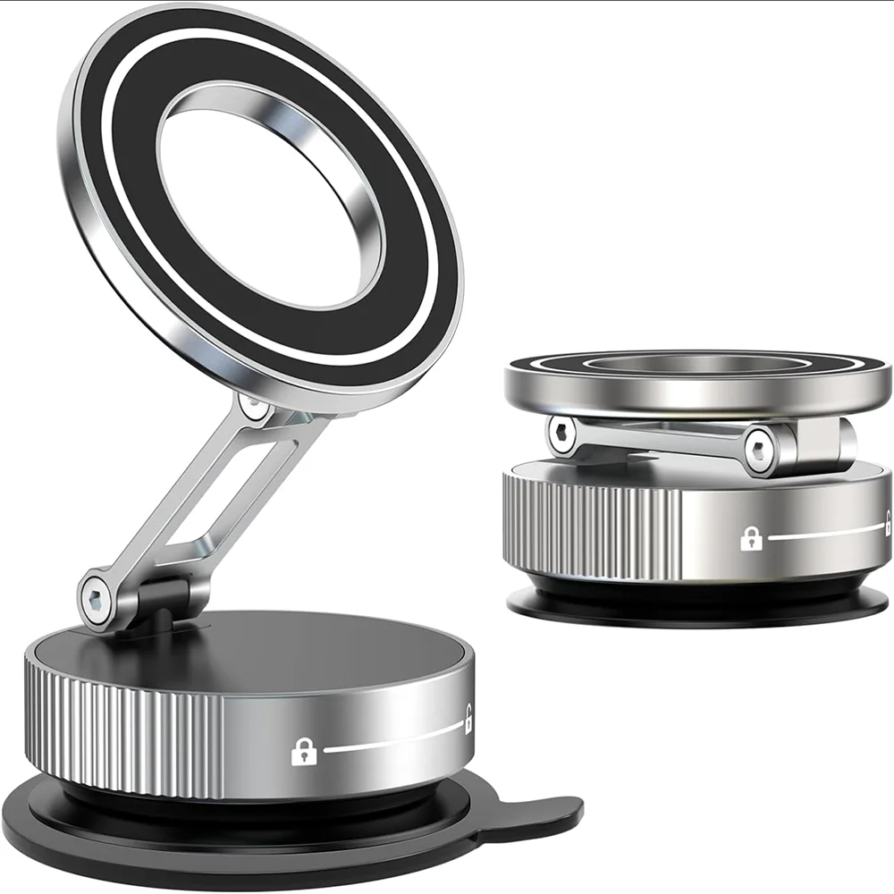 2026 Magnetic Car Phone Holder – 360° Rotatable