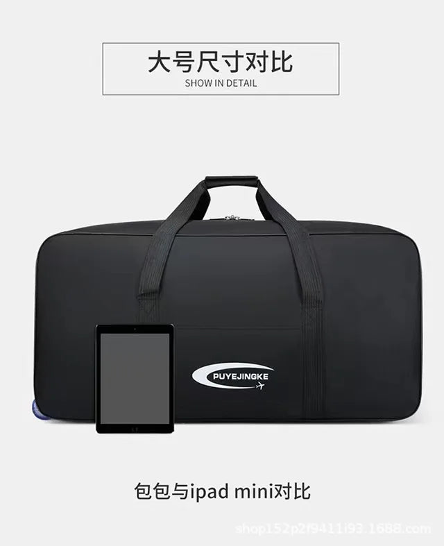 Camouflage Luggage Moving House Big Bag Thick Waterproof Oxford Cloth Moving Artifact Large Storage Men's Travel Bags Duffle Bag