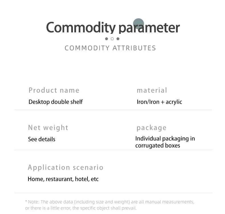 Metal Desktop Layered Storage Rack, Double-Layer Desk Storage Rack, Water Cup and Coffee Cup Storage Rack, Bathroom Cosmetics Storage Rack for Living Room, Entrance Hall, Kitchen and Bathroom