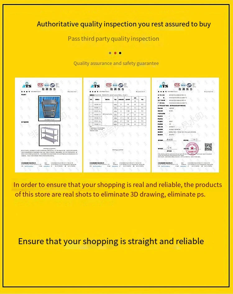 Stainless Steel Shelf, Kitchen Storage Rack, 3-Tier Shelving Units and Storage, Standing Shelving Work Table for Kitchen Garage