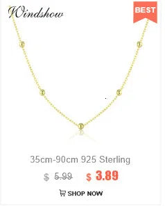 35-80cm Real 925 Sterling Silver W/ Gold Colour Beads Curb Chain Choker Necklaces For Women Girls Jewelry Kolye Collares Ketting