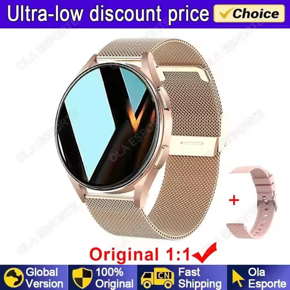 Smartwatch with Bluetooth Call & Fitness Tracker