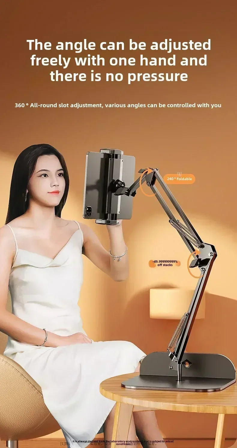 Adjustable Lazy Phone Stand – Bedside & Desktop Holder