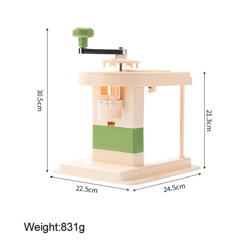 Manual Cabbage Grater Efficient Vegetable Chopper Handheld Even Cutting Labor Saving Multipurpose for Kitchen for Carrots