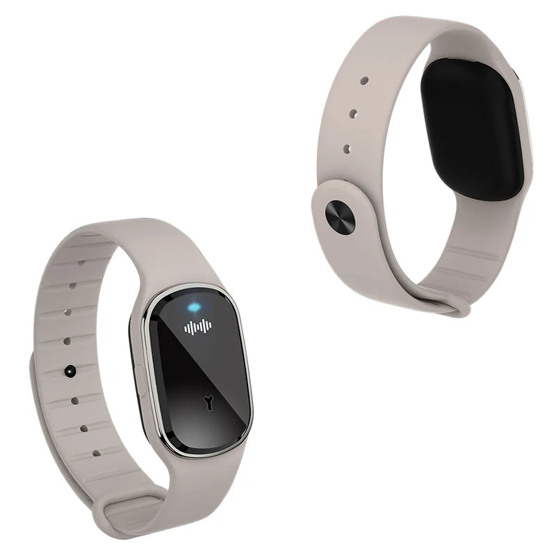 New USB Rechargeable Mosquito Repellent Bracelet Adjustable Silicone Wristband Safe for Kids and Adults Long Lasting Protection