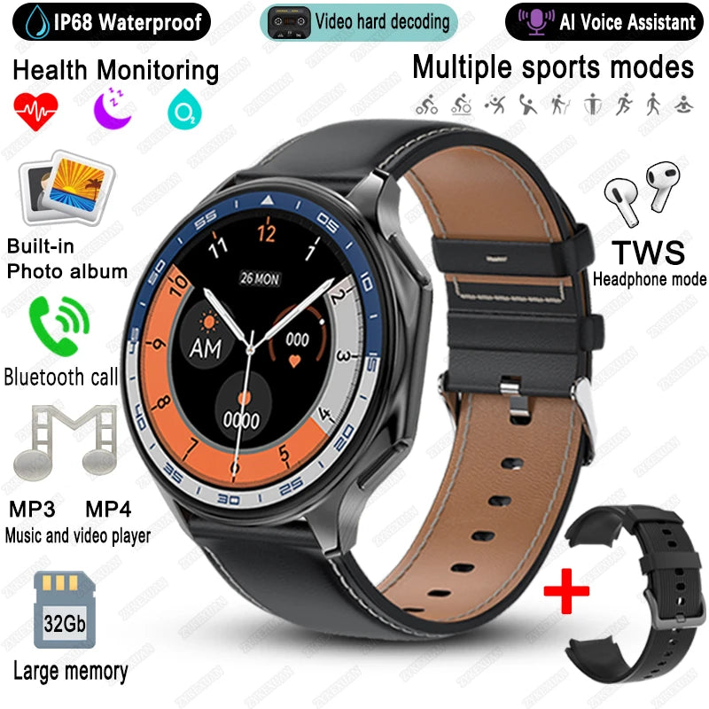 Watch X AMOLED Smart Watch with 32GB & Bluetooth Call