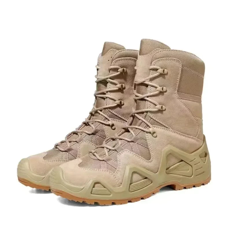 Men’s Waterproof Tactical Combat Boots – Outdoor Hiking & Work