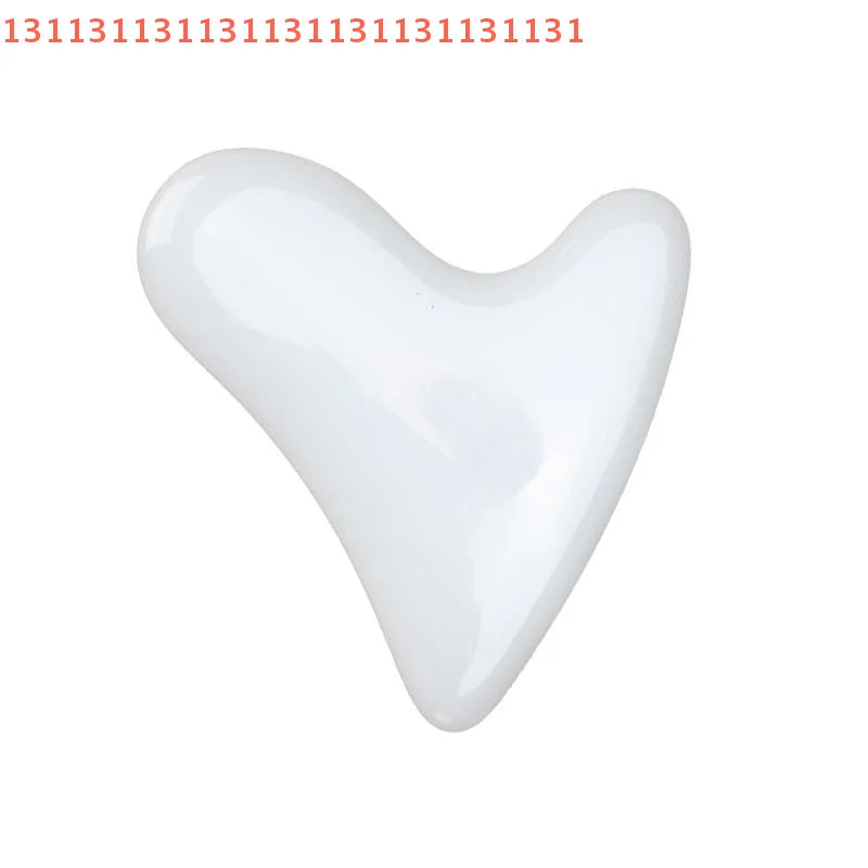 Skin Care Beauty Health Massager Tool High Silicon Glass Gua Sha Board Facial Scraper Plate for Face Body Neck Leg
