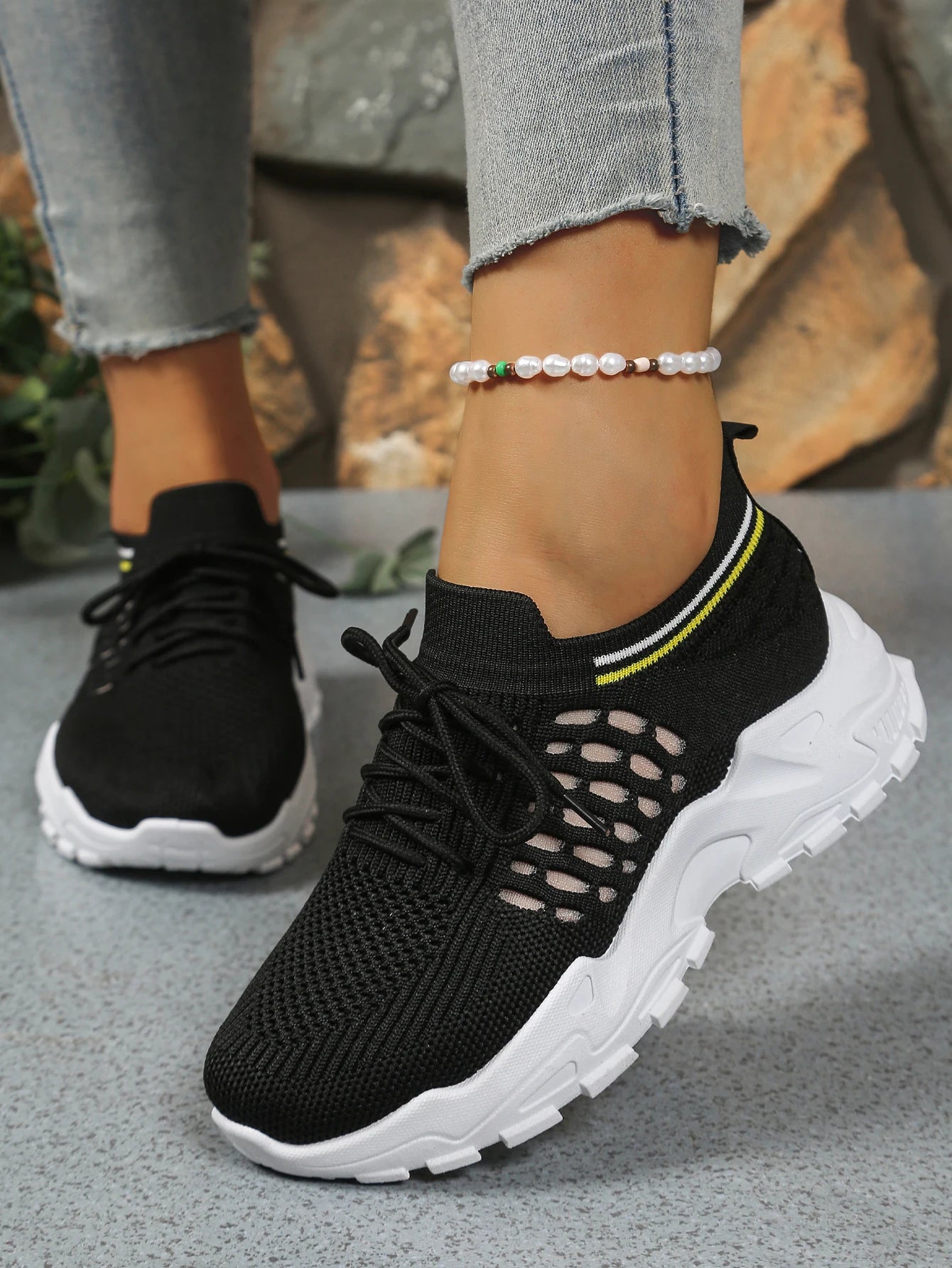 Women’s Leopard Print Slip-On Sneakers – Lightweight Canvas