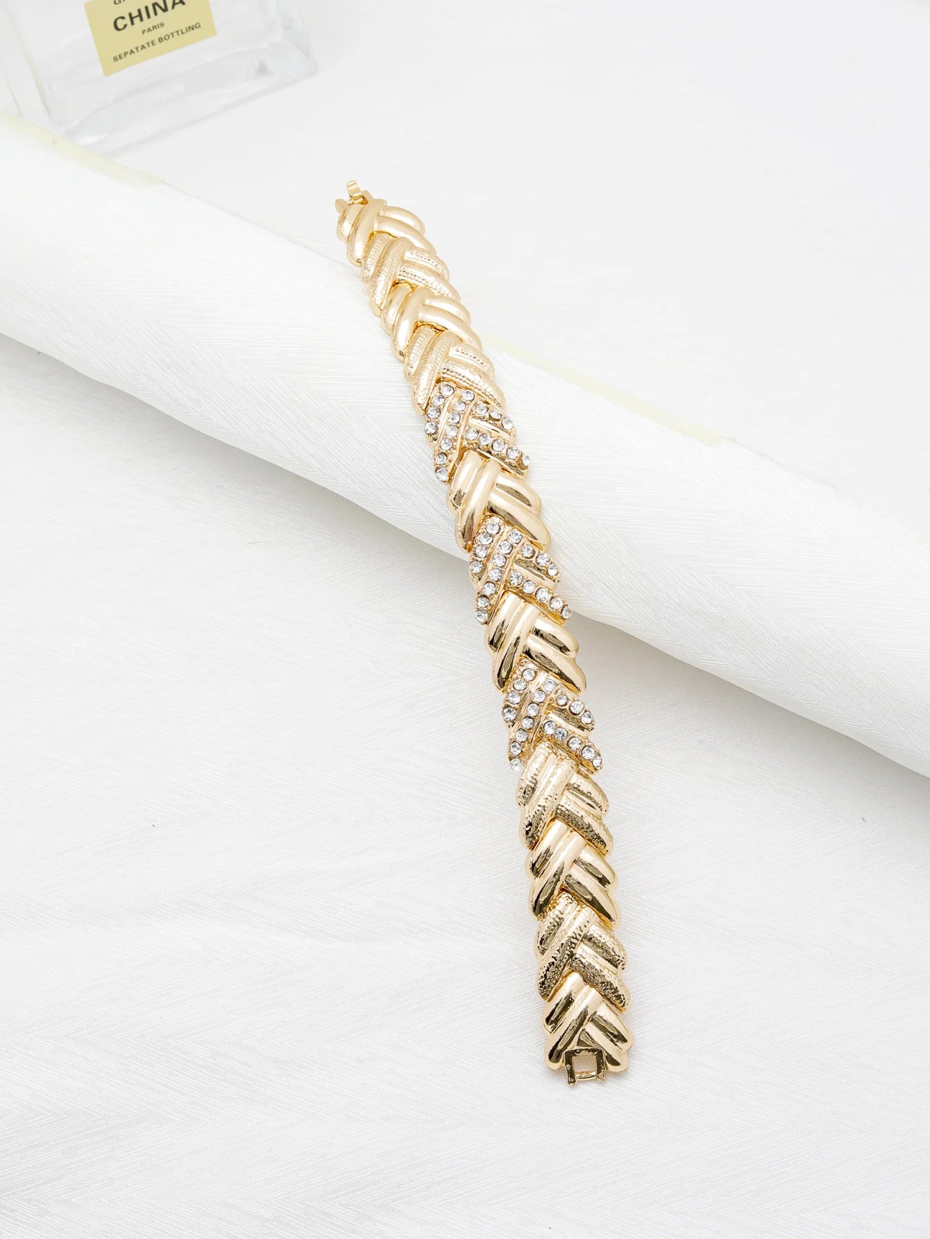 Fashion 18k Gold Plated Jewelry Set Dubai African Choker Necklace Earrings Rings Wedding Bridal Jewellery Sets for Women