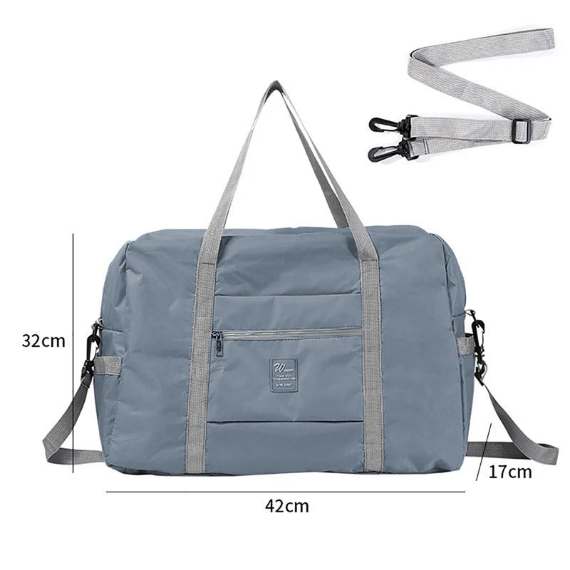 Travel Luggage Handbag Large Capacity Multifunctional Adjustable Lightweight Business Trips Short Distance Clothing Storage Bag