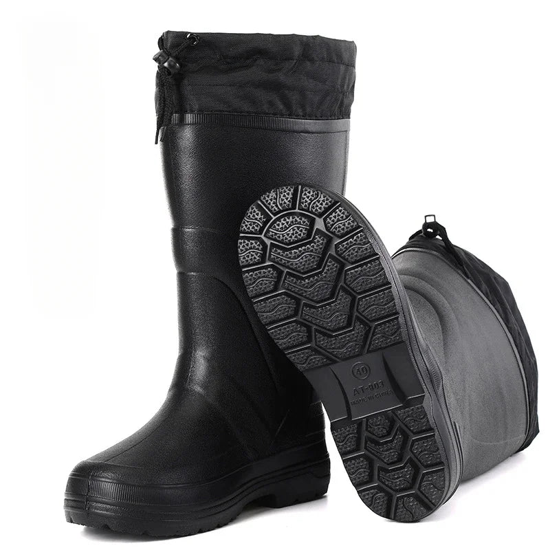 Men’s Waterproof EVA Rain Boots – Non-Slip Winter Shoes