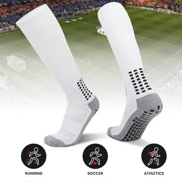 Long professional football socks with shock absorption, anti slip, thick towel bottom, basketball socks, sports socks