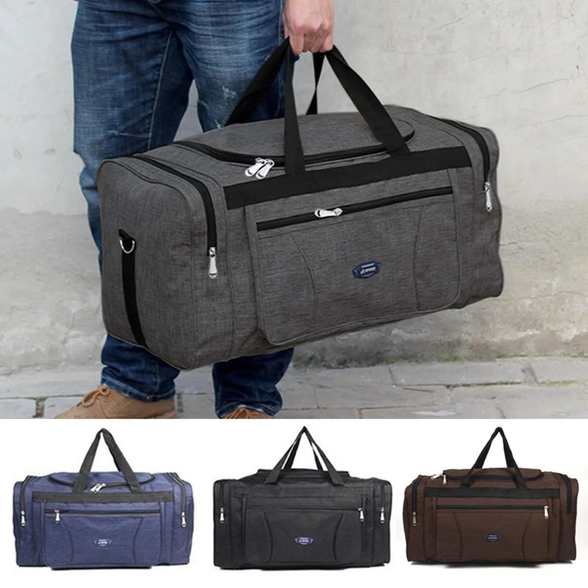 Men Travel Bags Hand Luggage Big Travel Bag Business Large Capacity Weekend Duffle Waterproof Women Travel Bag