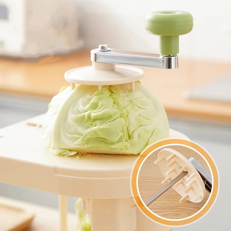 Manual Cabbage Grater Efficient Vegetable Chopper Handheld Even Cutting Labor Saving Multipurpose for Kitchen for Carrots