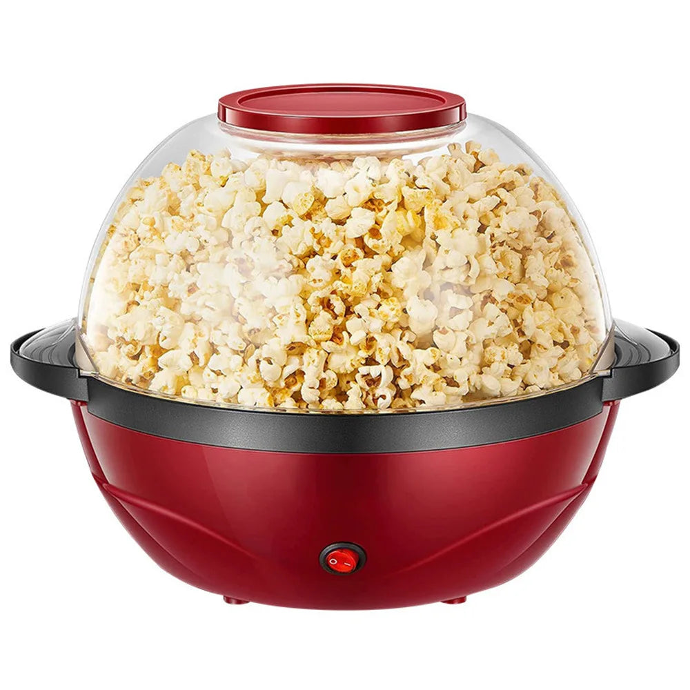 Electric Popcorn Maker 1PC850W Home Healthy Oil-free Children Homemade Snacks Corn Maker Fully Automatic Home Appliances Kitchen