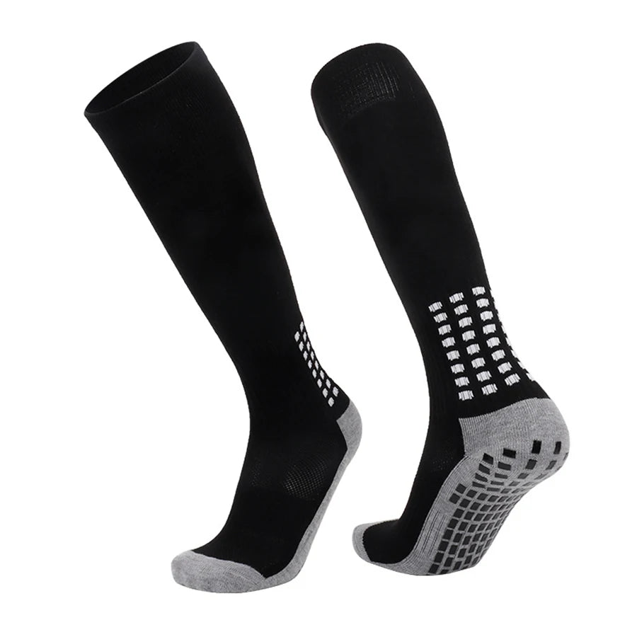 Long professional football socks with shock absorption, anti slip, thick towel bottom, basketball socks, sports socks