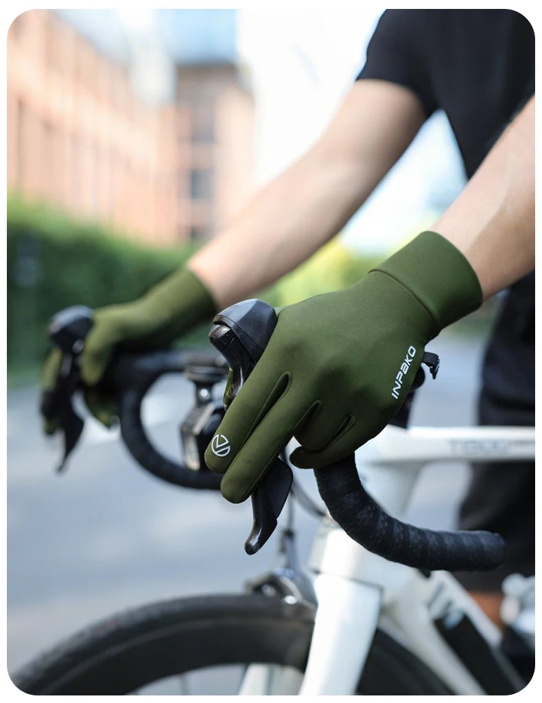 Winter Cycling Gloves Touchscreen Windproof