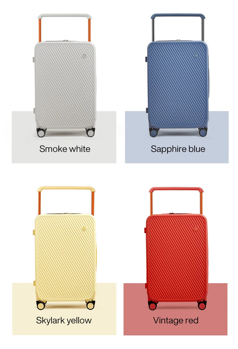 PC Hardside Travel Suitcase with Wide Handle & TSA Lock