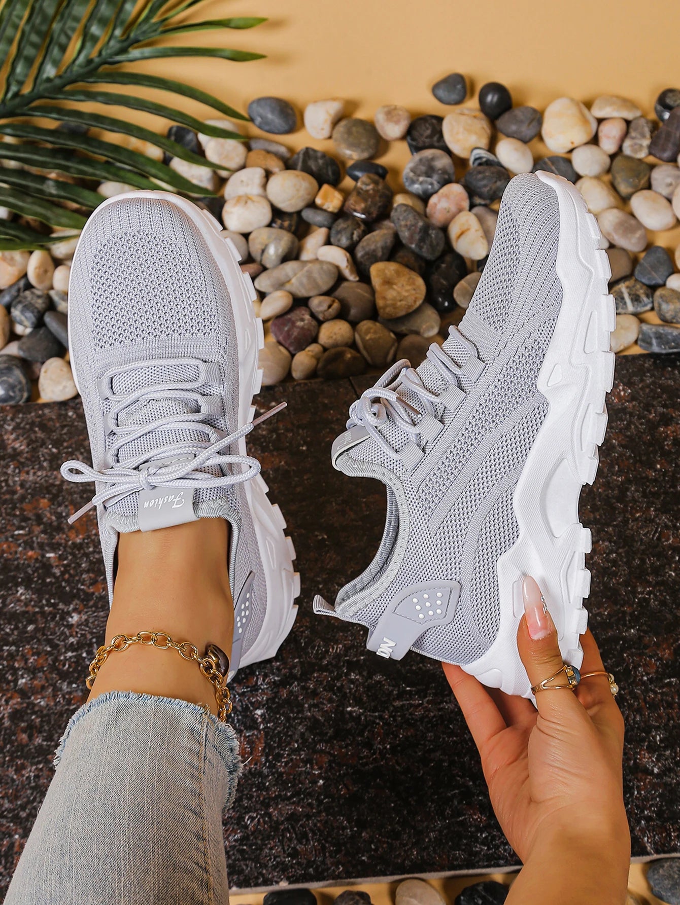 Women’s Leopard Print Slip-On Sneakers – Lightweight Canvas