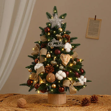 Popular Christmas Decorations DIY Small Christmas Tree 45/60CM Desktop Christmas Tree Ornament Window Decoration