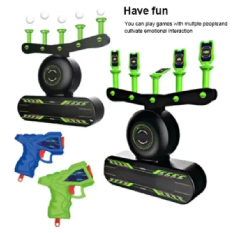 Suspended Tactical Electric Luminous Dart Board Target System for Children Airsoft Shooting Game Outdoor Sports Educational Toy