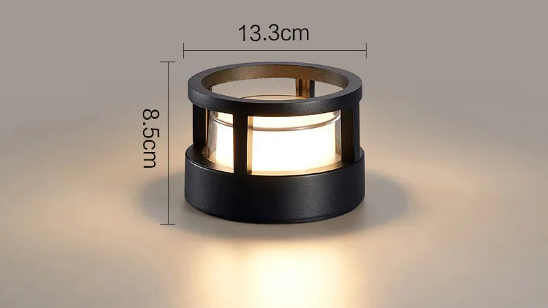 Outdoor 6W 12W  LED Lawn Lamp New Style Waterproof IP66  Garden Path Square Landscape Lawn Lights 110V 220V Warm White Lighting