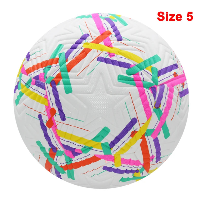 Premium Soccer Ball Size 4 & 5 – PU Seamless Outdoor Football
